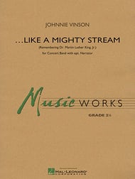 Like a Mighty Stream Concert Band sheet music cover